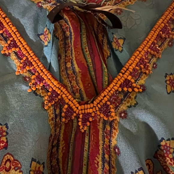 Hale Bob Beaded Silk Tunic and pant set. Medium, NWT ๐ฅ๐ด๐ - Picture 8 of 15